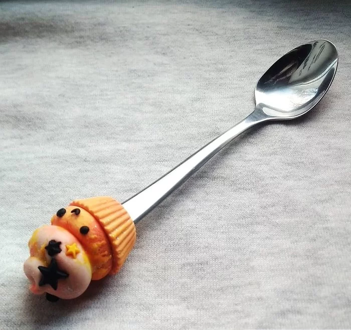 Post 7192413 - With your own hands, Polymer clay, Handmade, Delicious spoons, Tableware, Longpost, Needlework without process