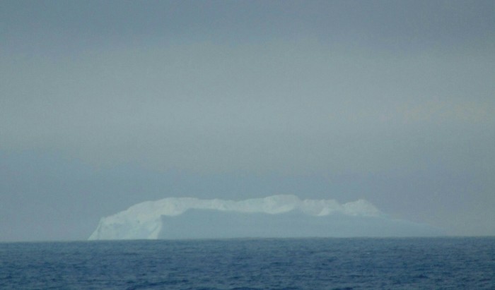 Huge iceberg in Drake Passage - My, Sea, Work at sea, Drake Passage, Iceberg