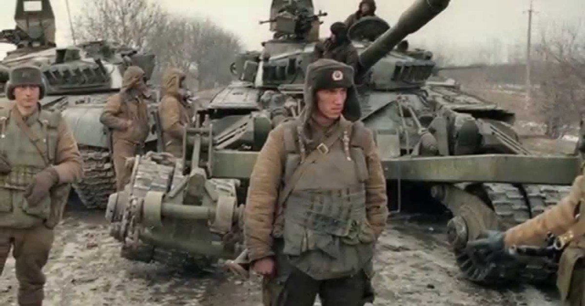 Российские танкисты песня. Танки Чеченской войны 1996.