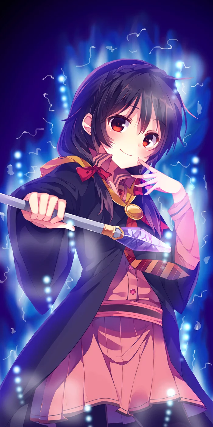 Yunyun - Konosuba, Yunyun, Anime art, Anime