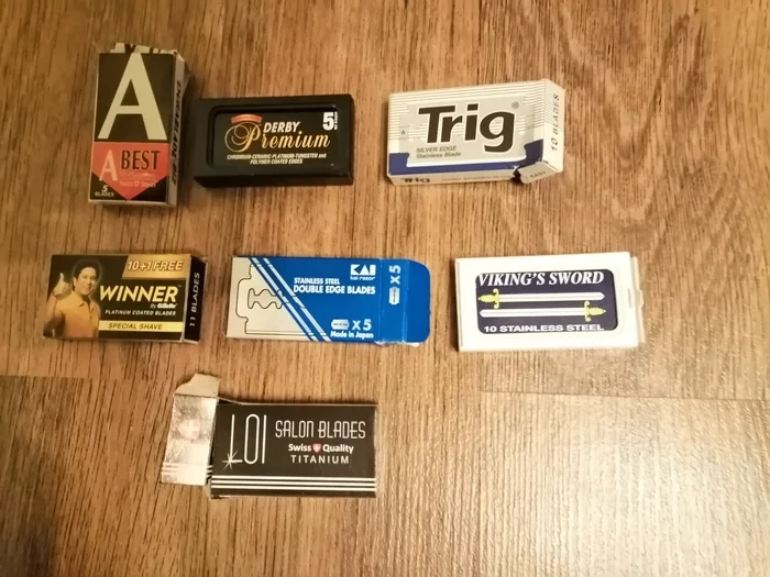 Razor blades - My, Shaving, Blade, Comparison