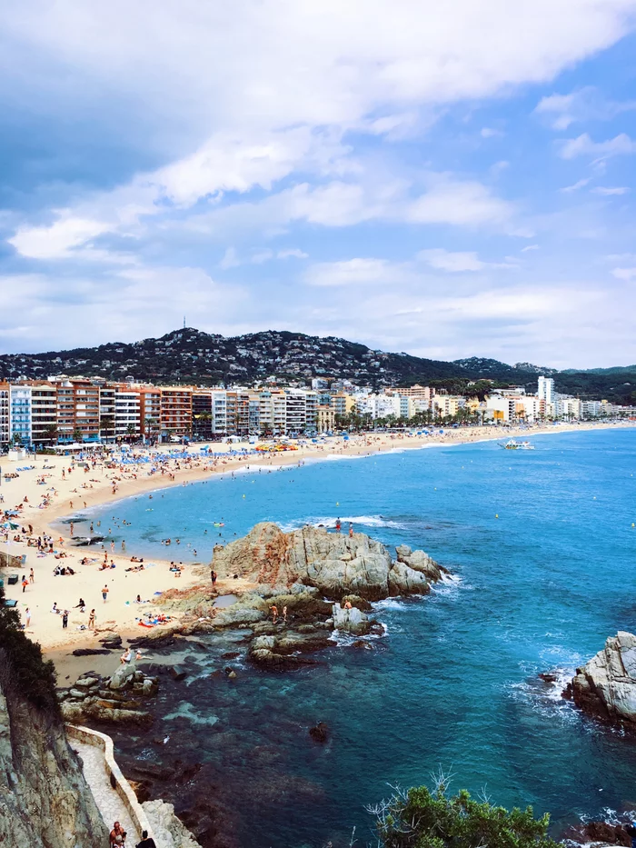 Lloret-de-Mar, Spain - My, The photo, Spain, Beach, Sea, Relaxation, Tourism, beauty