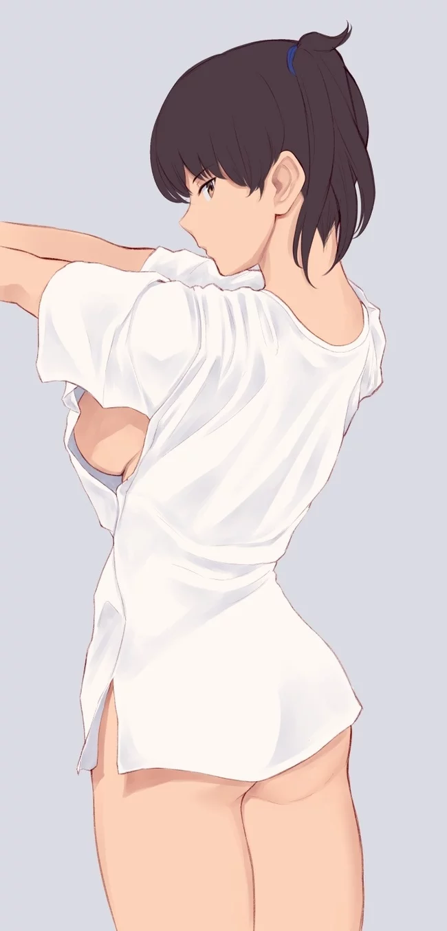 Kaga - NSFW, Kantai Collection, Kaga, Sideboob, Anime Art, Аниме, Арт