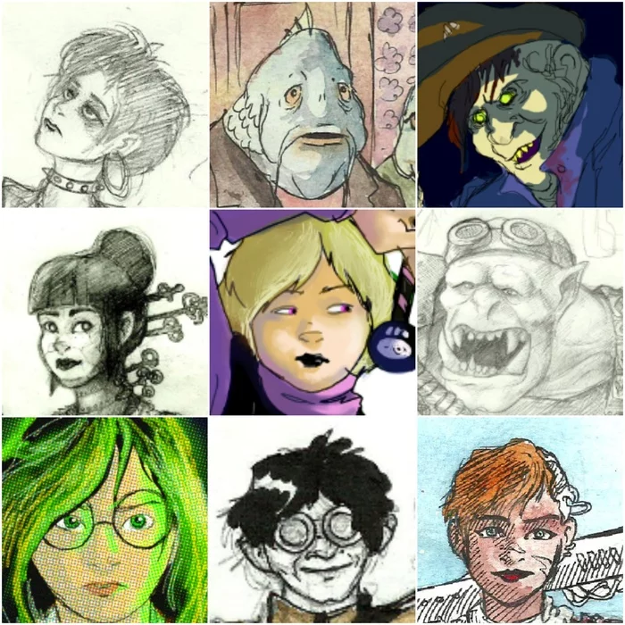 #FaceYourArt - Моё, Арт, Рисунок, Warhammer 40k, Homestuck, Разное