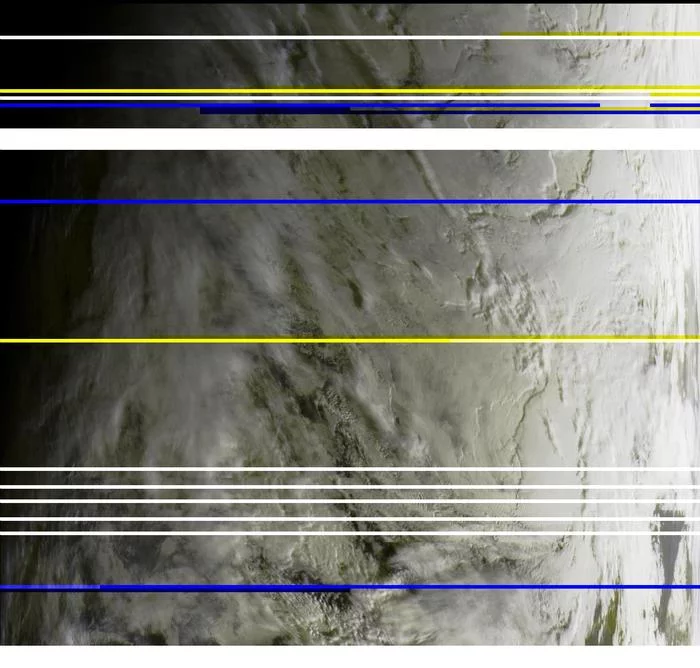 Photo from the Meteor-M2 satellite - My, The photo, Satellite, Land, League of detectives, Longpost