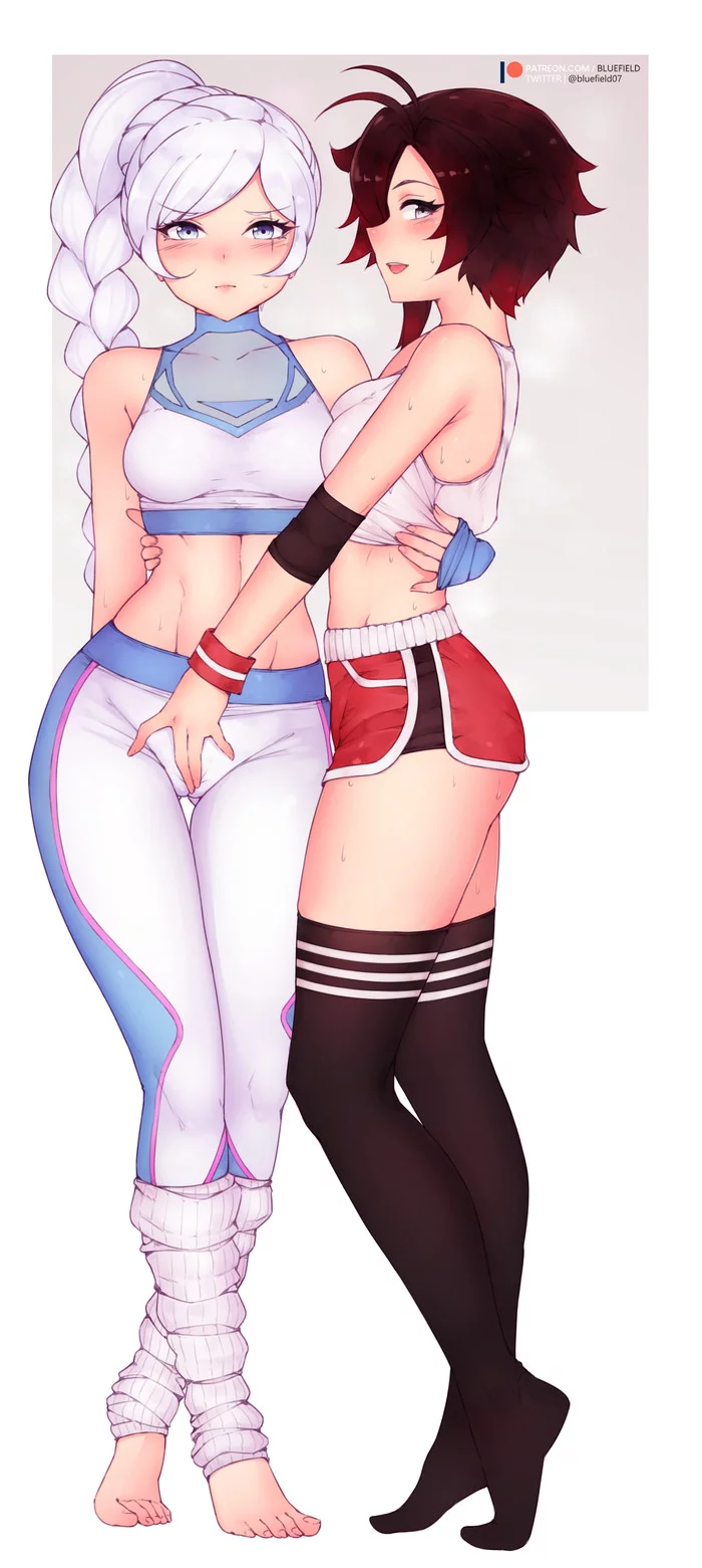 Ruby Rose & Weiss Schnee - NSFW, RWBY, Ruby Rose, Weiss Schnee, Рисованная эротика, Арт, Длиннопост