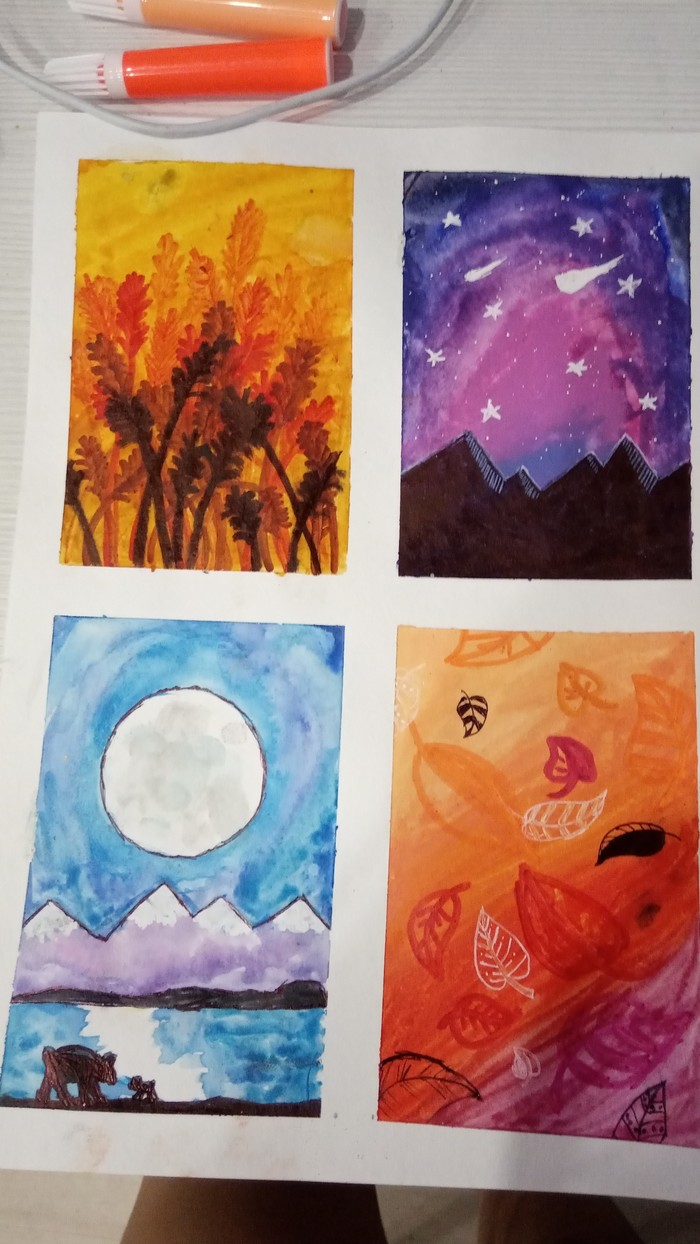 Немного порисовала :/