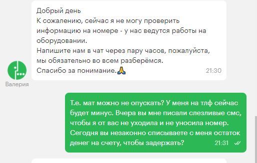 Continuation of the post “Sadness, sadness and Megaphone” - My, Megaphone, A complaint, Cellular operators, Reply to post, Longpost