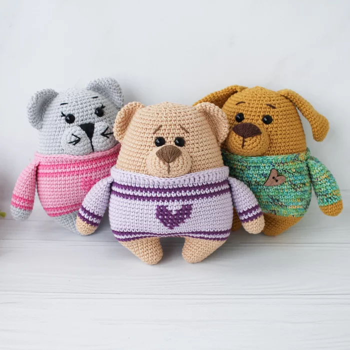 Gang - new - My, Crochet, Knitted toys, Needlework without process, Longpost