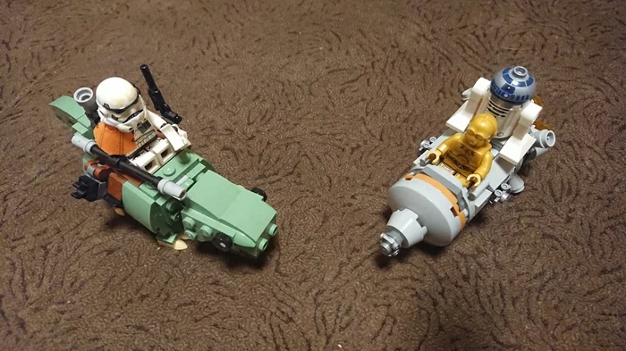 LEGO-обзор: Escape Pod vs. Dewback (75228) - Моё, LEGO, Star Wars, Длиннопост