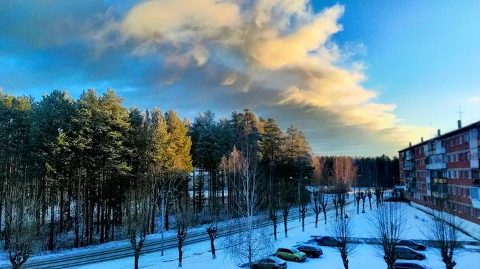 Городской пейзаж - Моё, Мобильная фотография, Город, Уличная фотография, Урал