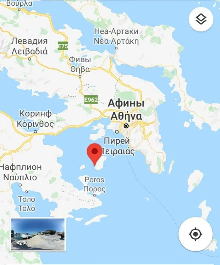 City in Greece - My, Town, Greece, Geography, Humor, Google maps, World map, Longpost