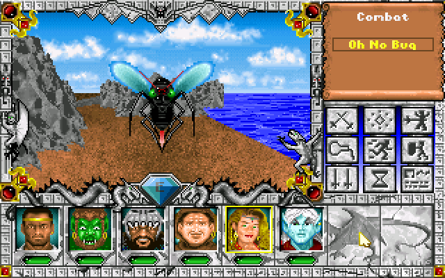 Might and Magic III: Isles of Terra (часть 1) - Моё, 1991, Прохождение, Might and magic, New World Computing, Игры для DOS, RPG, Ретро-Игры, Компьютерные игры, Длиннопост