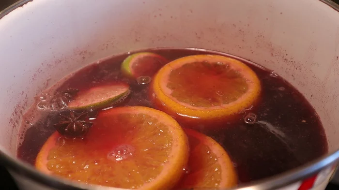 Non-alcoholic mulled wine...It happens too - My, Food, Beverages, Mulled wine, Recipe, Video recipe, Soft drinks, Video, Longpost