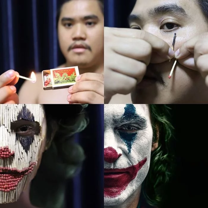 Joker - Lowcost cosplay, Joker, Matches