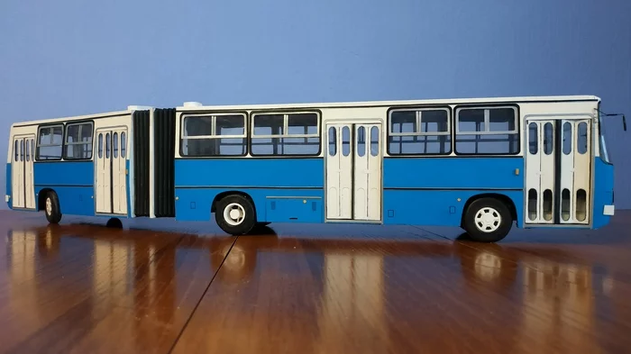 Икарус 280 из картона на радиоуправлении Икарус, Автобус, Радиоуправляемые модели, Картон, Своими руками, Видео, Длиннопост