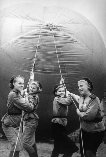 How airships fought in the Great Patriotic War - Balloon, Boom, Longpost, Air defense, Moscow, Defense