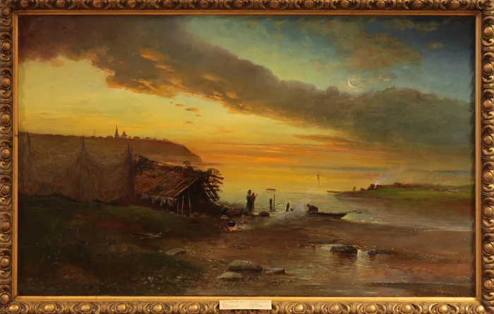 Let's continue our walk around the Russian Museum - My, Russian Museum, , The horizon is littered, Landscape, Right, Left, Longpost, Alexey Savrasov