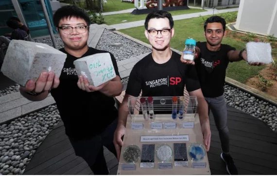 Singapore students have found a use for combustion ash at Energy from Waste plants - Renewable energy, Singapore, The science, Chemistry, Students, Technologies, Ecology, Garbage, Video, Longpost