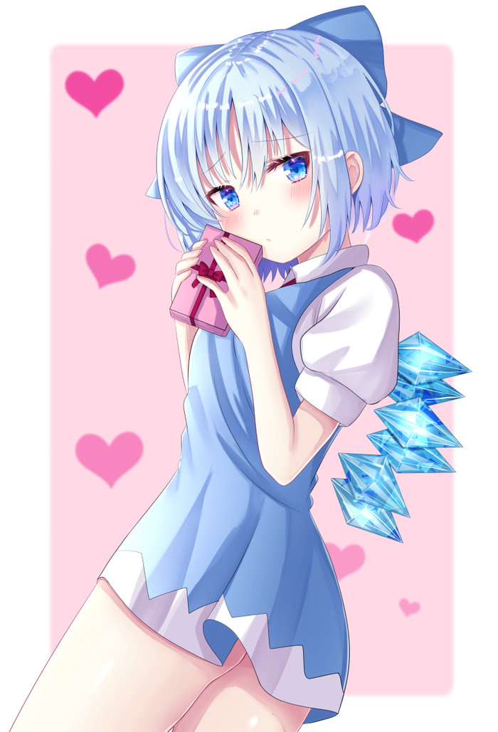 Cirno Touhou, Cirno, Anime Art, ,  , Nibosisuzu