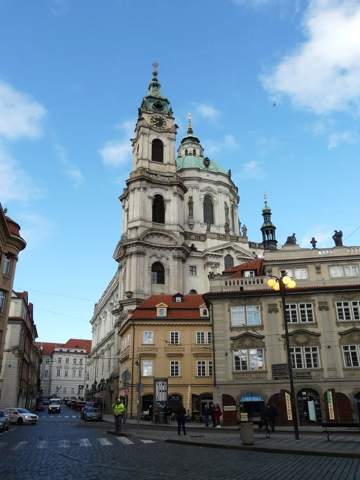 Church of St. Nicholas - My, Prague, Architecture, Catholic Church, beauty, Longpost