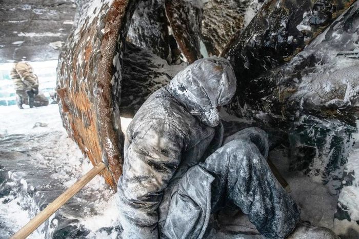 Кто такие выморозчики. Фотография, Видео, Работа, Север, Зима, Длиннопост, Река Лена