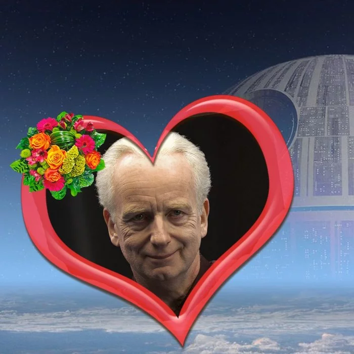 Dear Sith, Happy Saint Palpatine's Day - The photo, Humor, Valentine's Day, Valentine