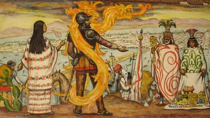 The fate of the Indian Cinderella - Aztecs, Conquistadors, Betrayal, Central America, Conquest, 16th century, Story, Female, Longpost, Women
