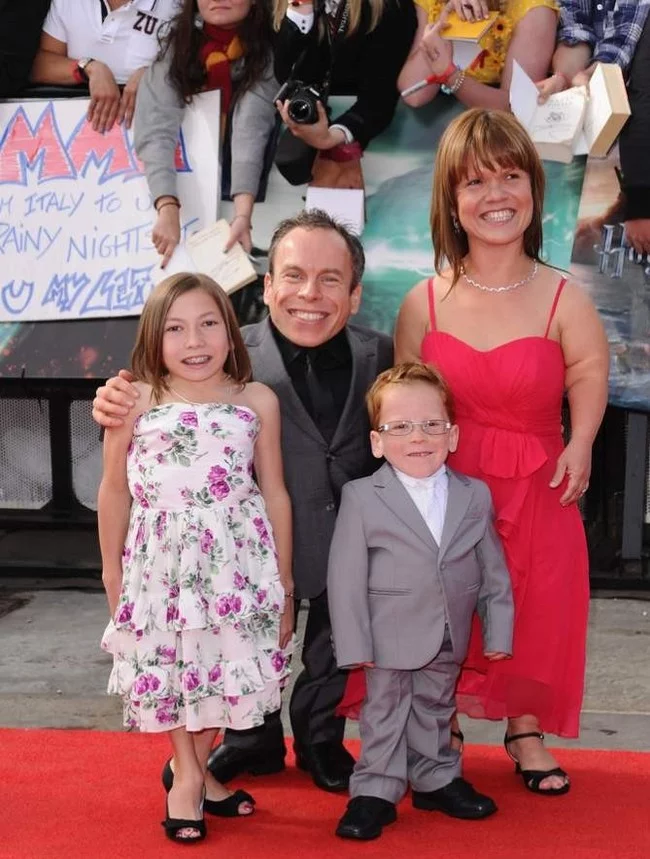 An unusual family or growth is not a hindrance to happiness - Warwick Davis, Leprechaun, Dwarfs