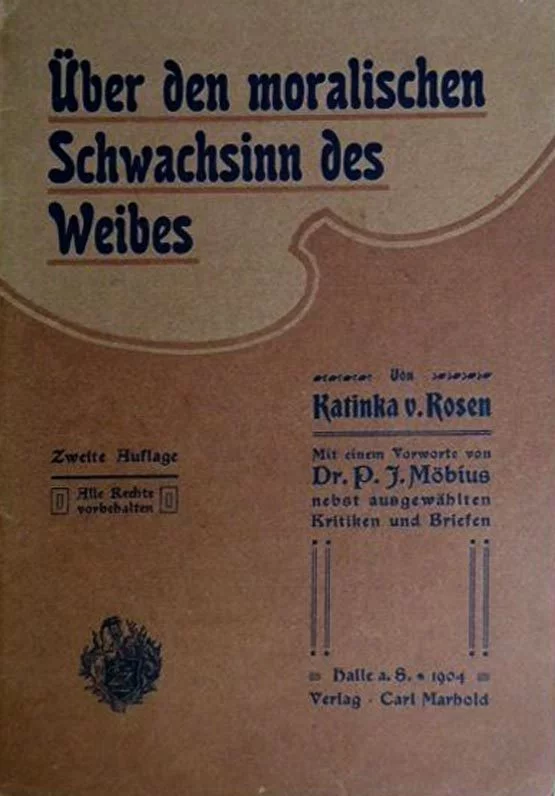 Перевод книги Моральное слабоумие женщины Катинка Фон Розен 1909год. - Часть 3я - Антифеминизм, История, Мизогиния, Старинные книги, Перевод, Женская психология, Мужчины и женщины, Отношения, Длиннопост