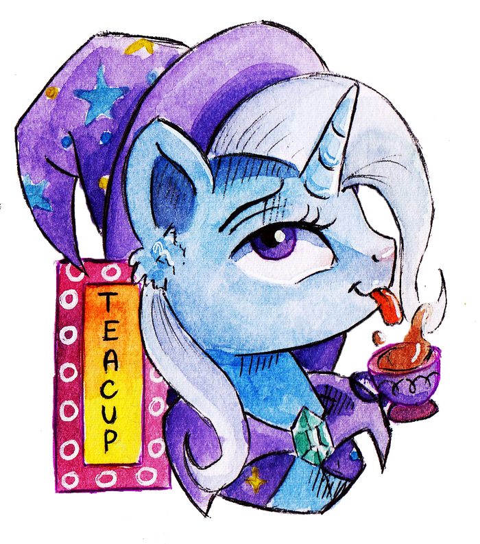 Луна и Тия My Little Pony, Trixie, Princess Celestia, Princess Luna, The Cake is a Lie, Длиннопост
