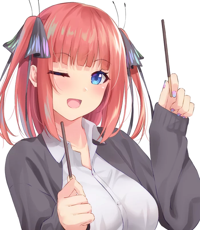 Nino Nakano - Anime, Anime art, The Quintessential Quintuplets, Gotoubun no hanayome, Nino nakano, Longpost