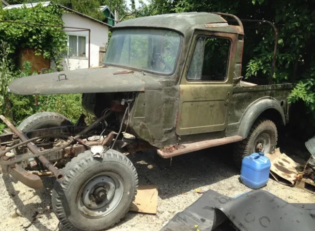 Conversion of father's GAZ-69 into Mercedes Gelendevagen - Auto, Gas, Mercedes, Gelendvagen, Homemade, Repair, SUV, Longpost