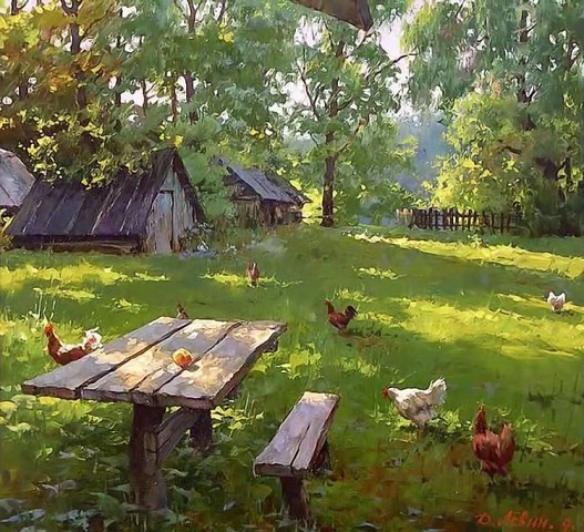 Artist Dmitry Levin - A selection, Painting, Art, Landscape, Dmitry Levin, Longpost