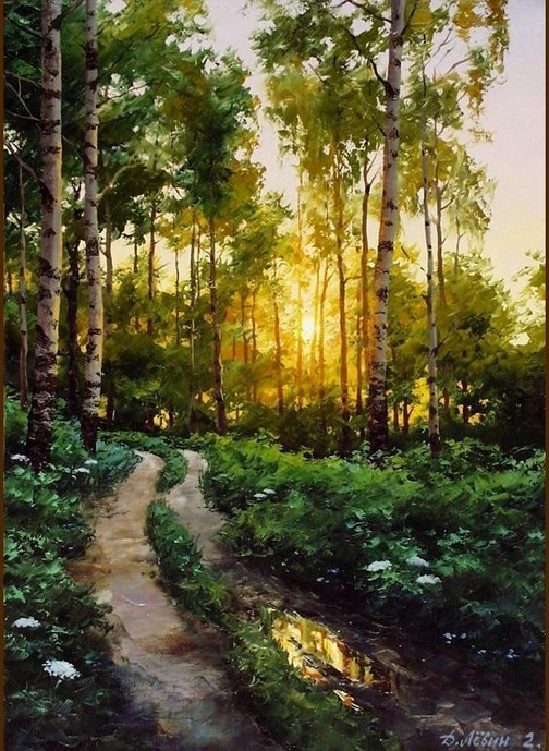 Artist Dmitry Levin - A selection, Painting, Art, Landscape, Dmitry Levin, Longpost