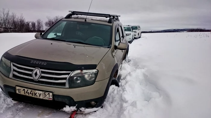 Freaked out... The route is over! Duster, Hummer, Shniva, Lexus, Nissan, Mitsubishi L200, 4x4, Murmansk - My, Renault, Murmansk, Mitsubishi, Hummer, Niva, Nissan, 4x4, Offroad, Video, Longpost, Renault, Offroad