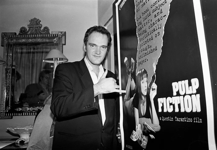 Actors and director of Pulp Fiction, 1994, Cannes - Movies, Pulp Fiction, Quentin Tarantino, John Travolta, Bruce willis, Uma Thurman, Cannes, Longpost, Actors and actresses