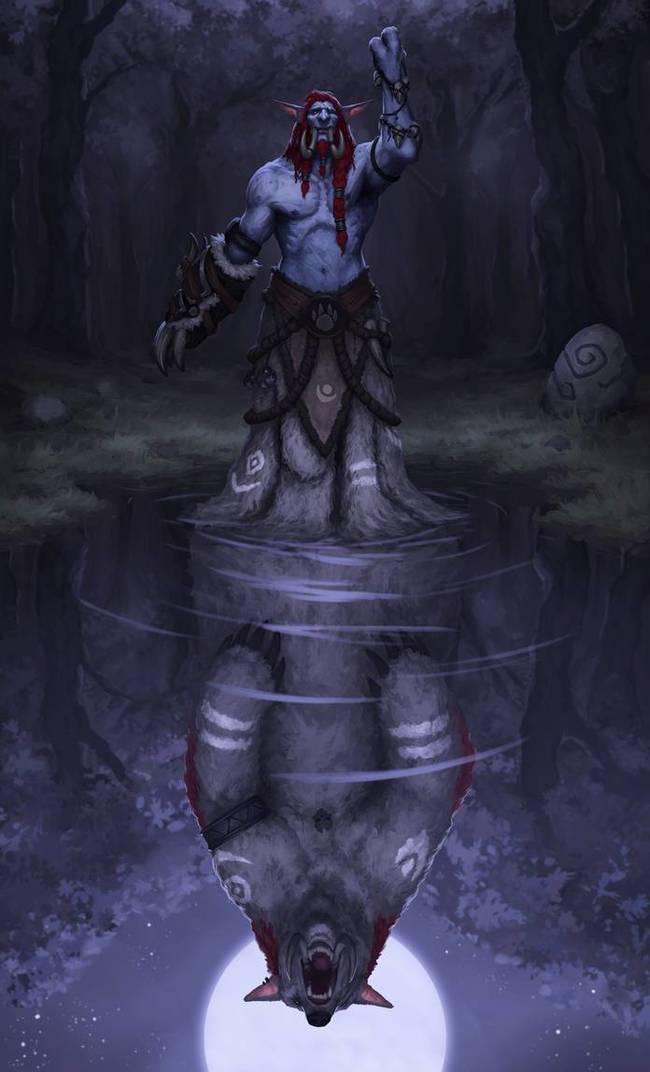 Troll druid by MyDeads World of Warcraft, Warcraft, , Game Art, , Blizzard, Druid