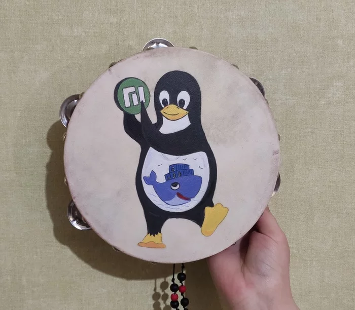 IT tambourine - My, Tambourine, Admin, Needlework without process, Linux, Docker