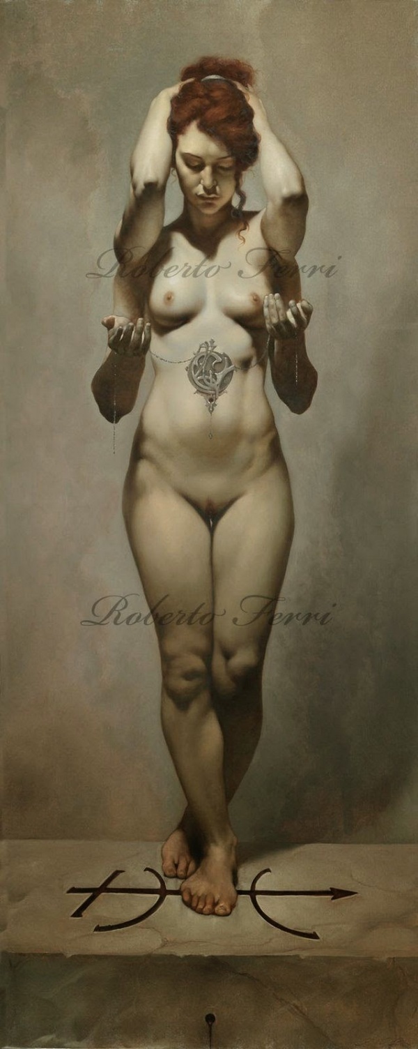 Роерто Ферри (Roberto Ferri) - NSFW, Длиннопост, Эротика, Живопись, Художник