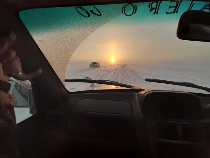 Bratsk Sea - My, Siberia, Bratsk Reservoir, Winter fishing, Longpost