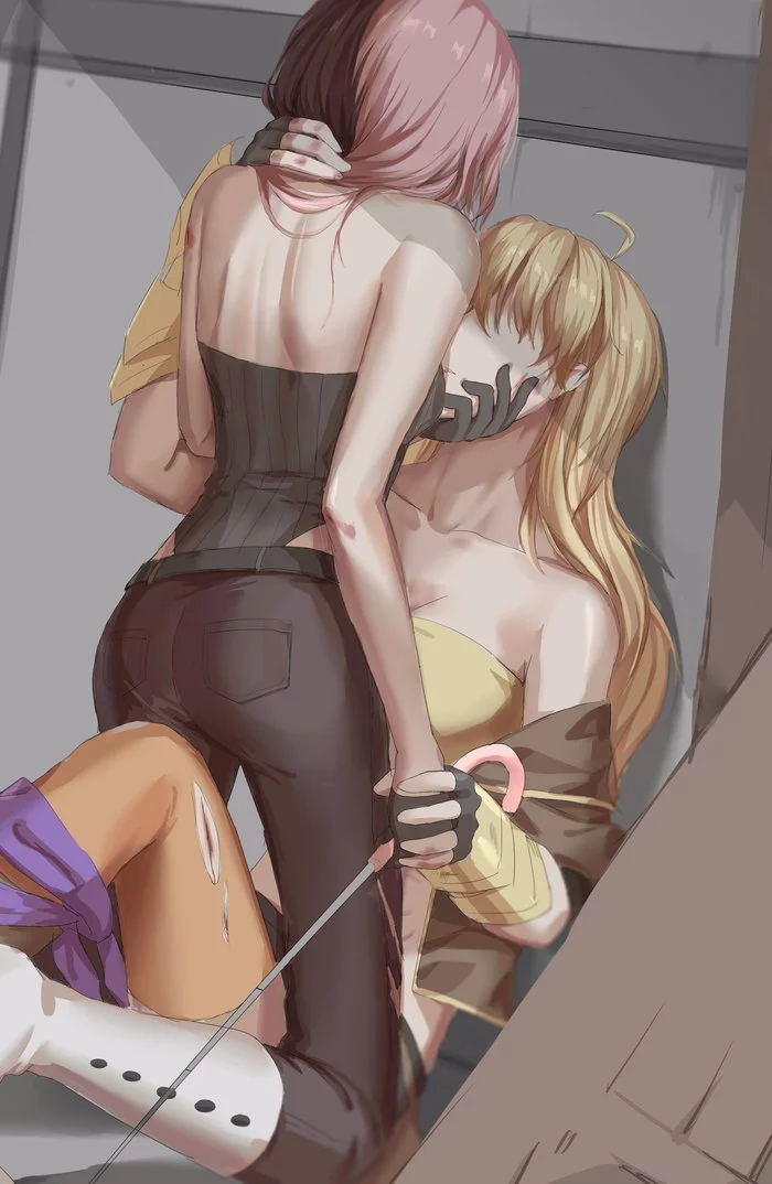 Neo/Yang - RWBY, Yang Xiao Long, Neopolitan, Арт, Anime Art