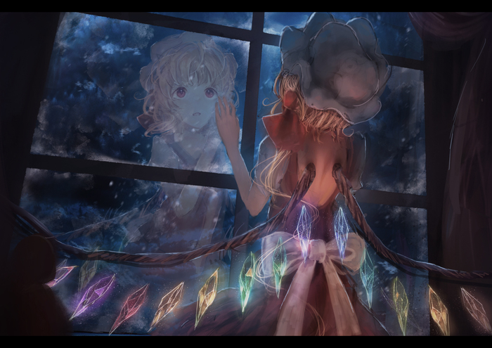 Flandre , Anime Art, Touhou, Flandre Scarlet, Tonan