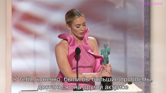 Эмили Блант благодарит своего мужа за роль Эмили Блант, Актеры и актрисы, Знаменитости, Раскадровка, Длиннопост, Режиссер, Джон Красински, Тихое место фильм