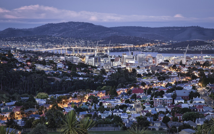 Австралия. Столица Тасмании - Хобарт