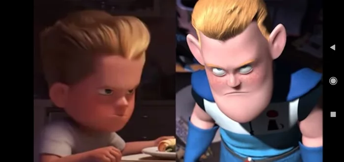 The Incredibles 2, violet's brother and syndrome are related?! - My, Cartoons, Fan theories