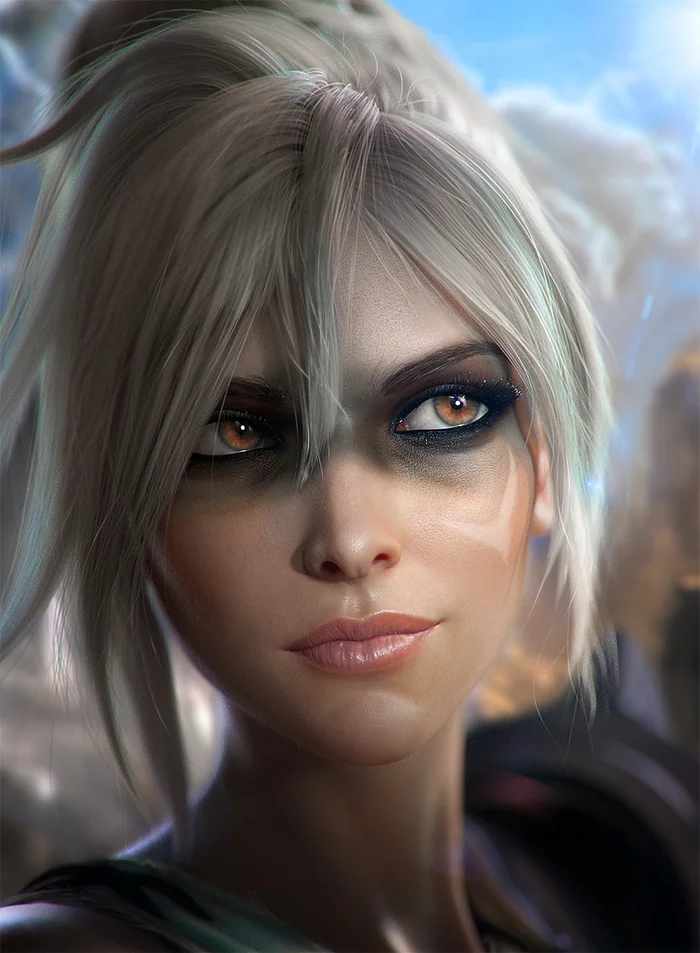 Riven - Art, Games, Girls, League of legends, Sevenbees, Riven