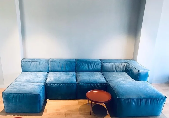 Review of custom modular sofa - My, Interesting, Sofa troops, Loft, Interior Design, Repair of apartments, Armchair, Longpost