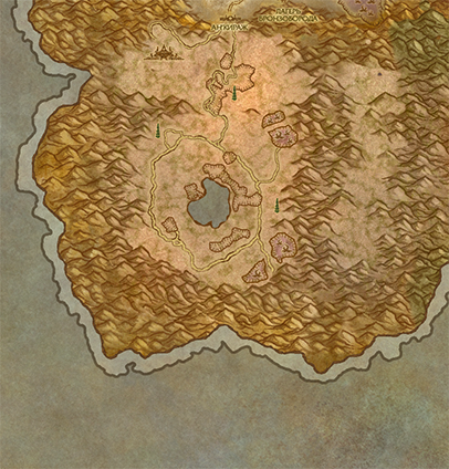 Entertaining Cartography: classic map of Azeroth, version 1.0 - My, Entertaining cartography, World of warcraft, Longpost, Photoshop