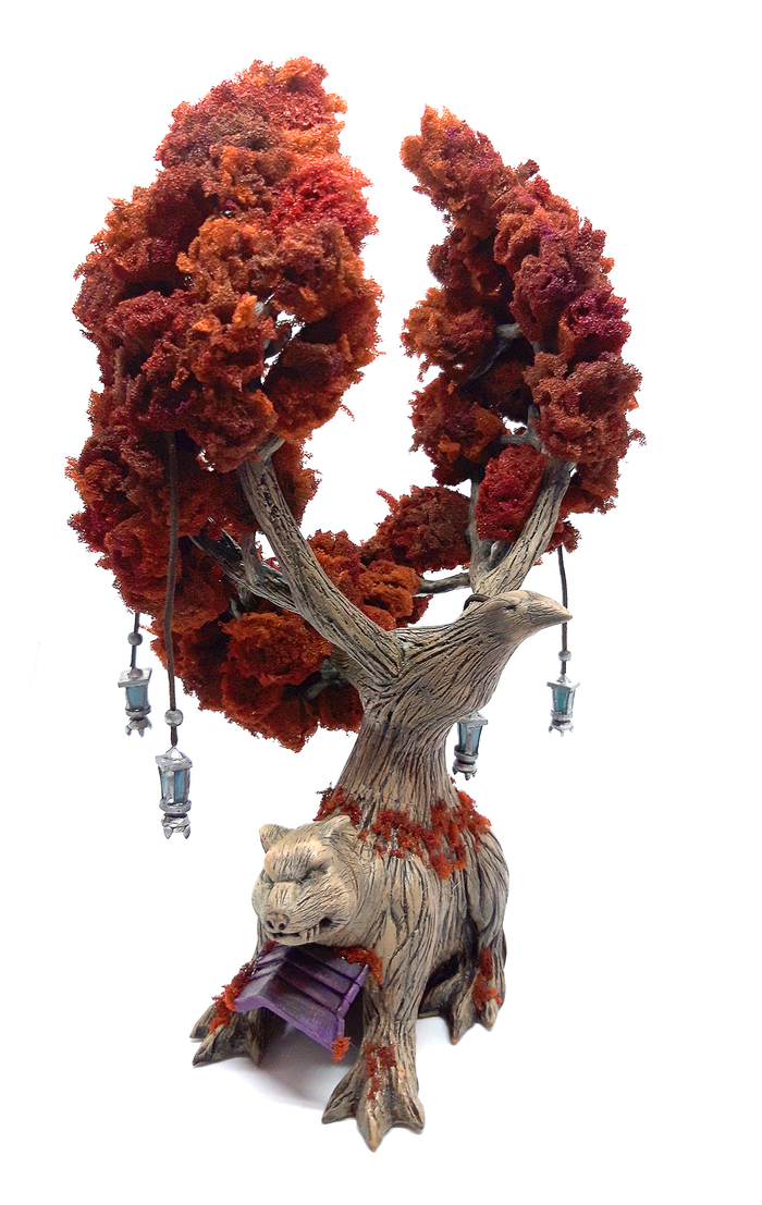 ������� ��� ������ � �����.�World of warcraft:�Teldrassil tree dark night elf bank